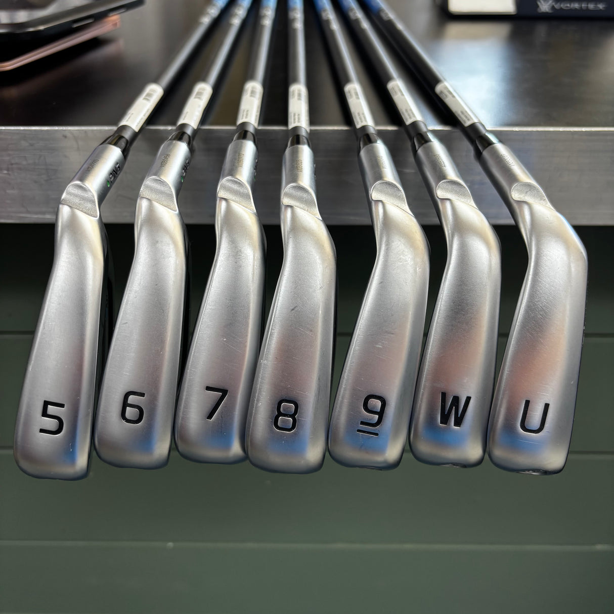 Used Ping G440 Retro Spec Green Dot Iron Set - 5-W,U(7pc)
