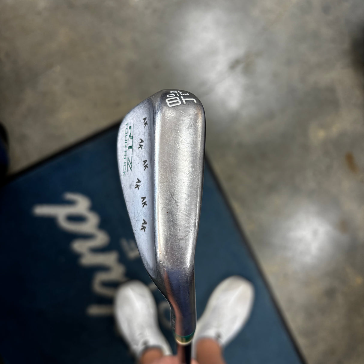 Used Cleveland RTZ Tour Rack 48° Mid 10 Wedge - Premium Shaft