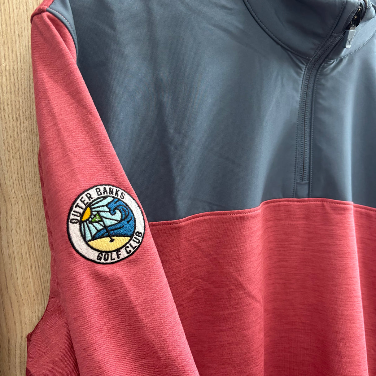 Puma x OBX GC Cloudsun Colorblock 1/4 Zip-Evening Sky