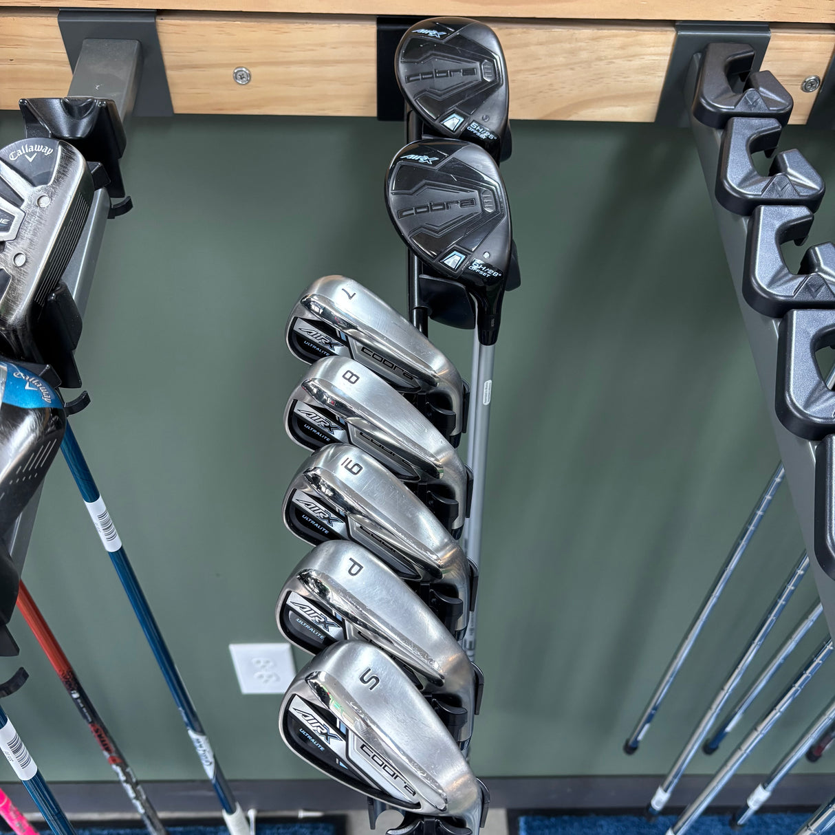 Used Cobra AirX Ladies Iron Hybrid Combo Set