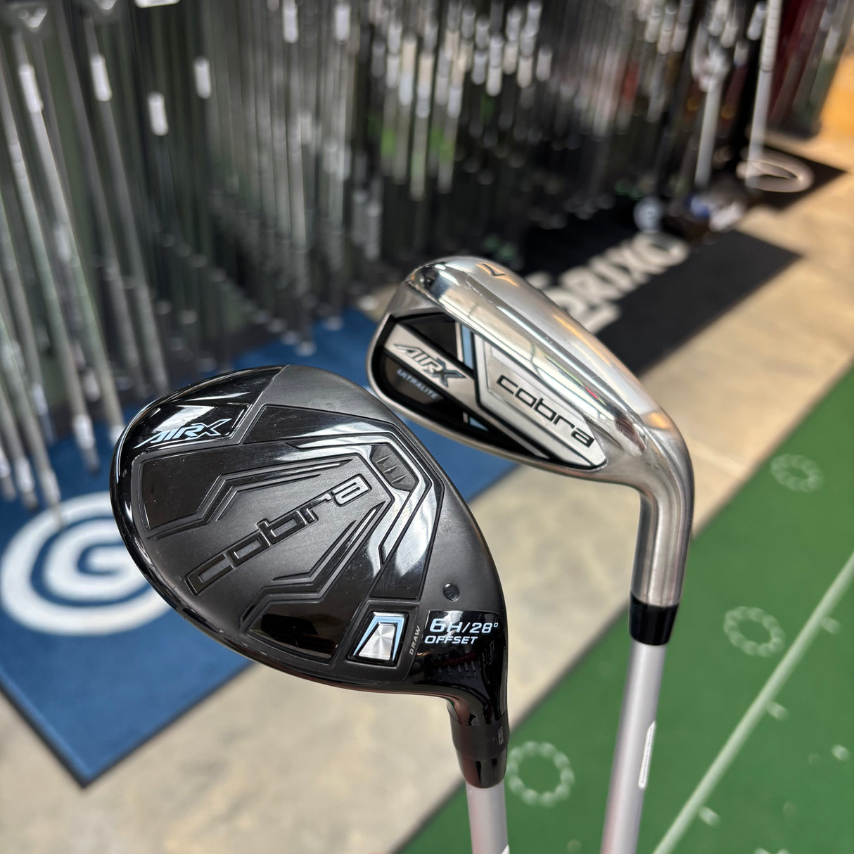 Used Cobra AirX Ladies Iron Hybrid Combo Set