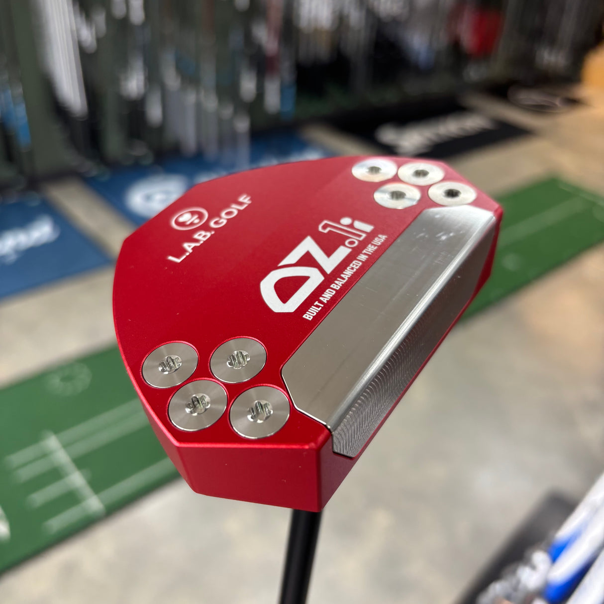 LAB Golf Custom OZ.1i Putter-Red 35"