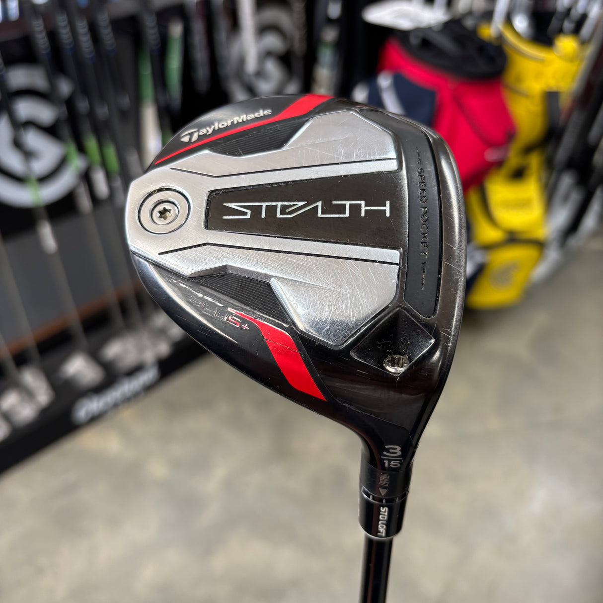 Used TaylorMade Stealth Plus 3 Wood 15°