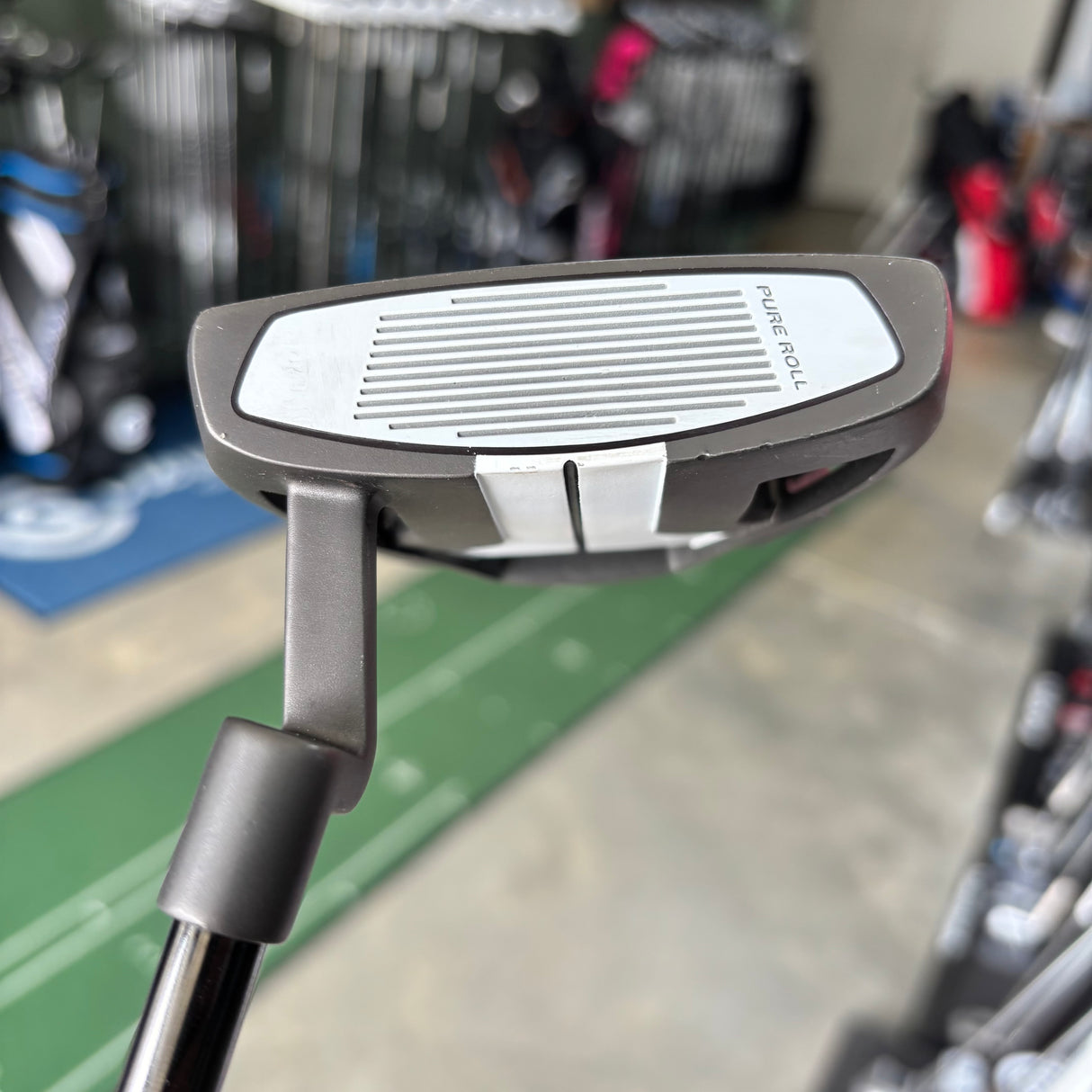 Used TaylorMade Spider Tour X L-Neck Gunmetal Putter 35"