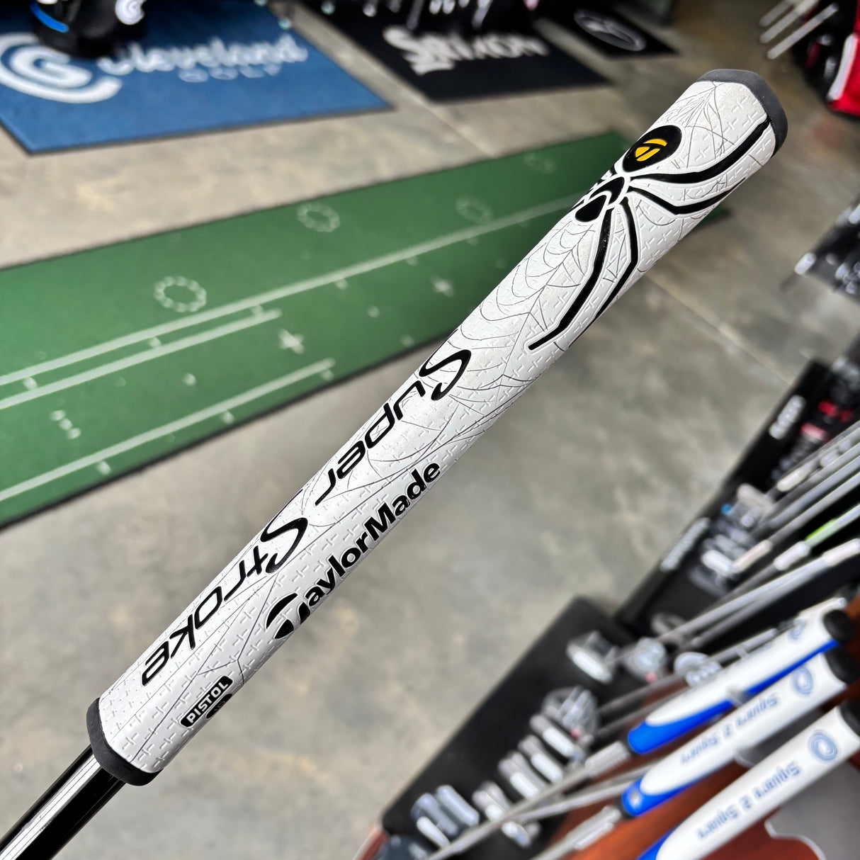 Used TaylorMade Spider Tour X L-Neck Gunmetal Putter 35"