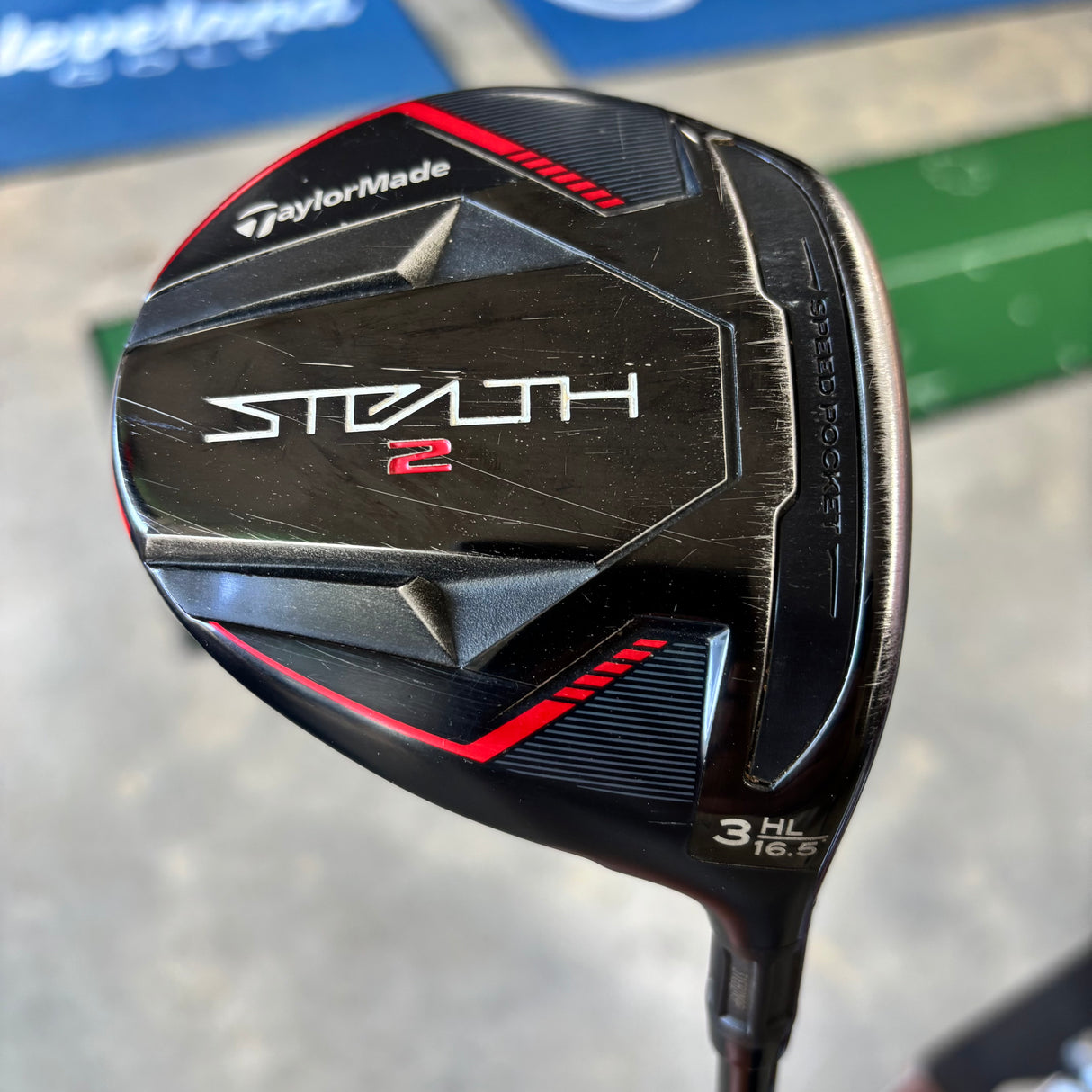 Used TayloreMade Stealth 2 3W HL 16.5° Fairway Wood