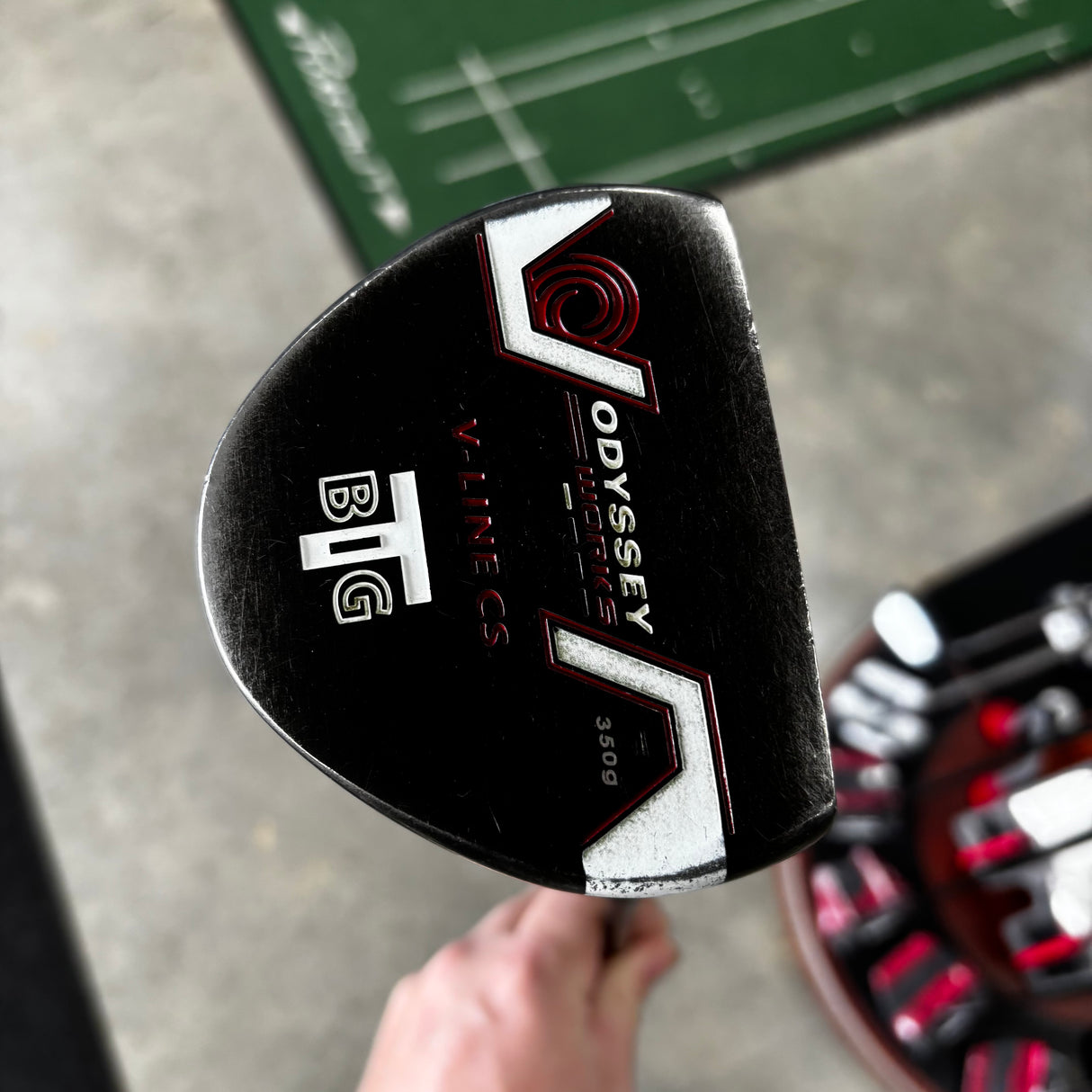Used Odyssey V-Line CS Big T Putter 33.5"