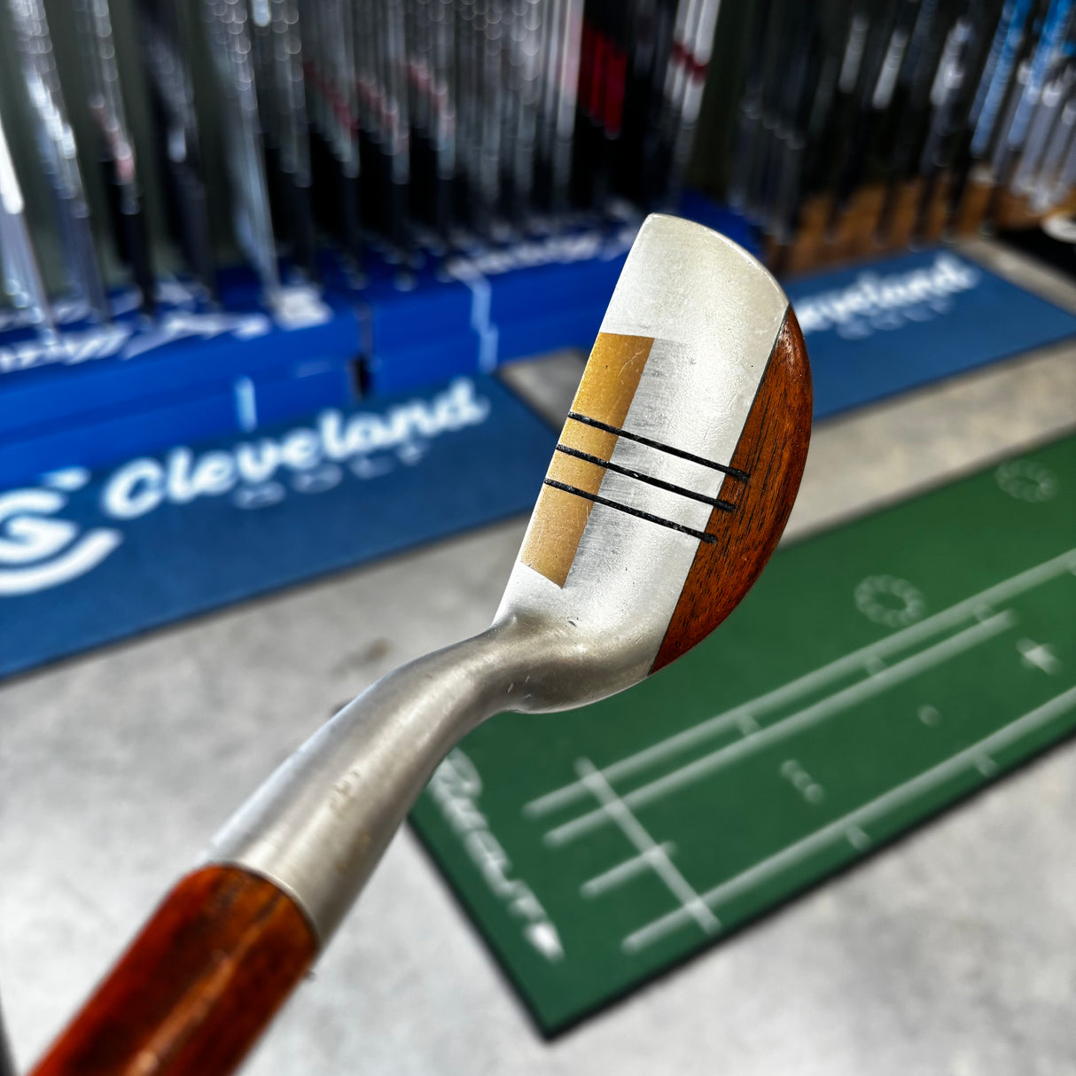 Used Otey Crisman 18HBW Vintage Putter 34.5"
