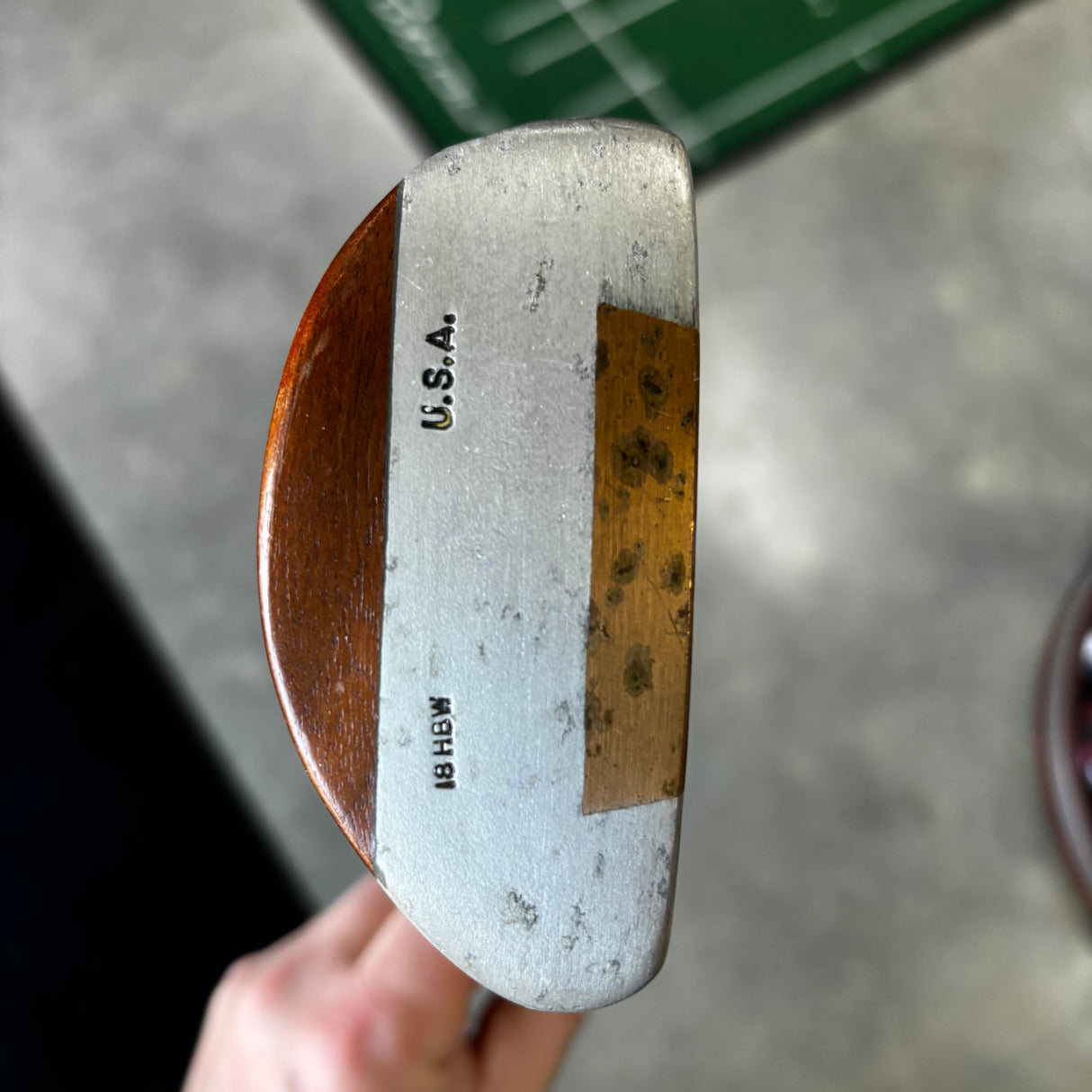 Used Otey Crisman 18HBW Vintage Putter 34.5"