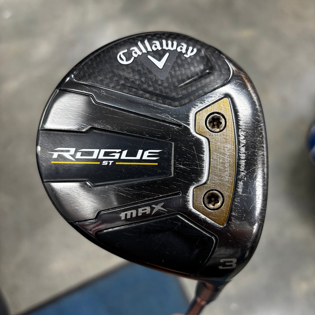 Used Callaway Rouge ST Max 3W 15° Fairway Wood-Jr Length