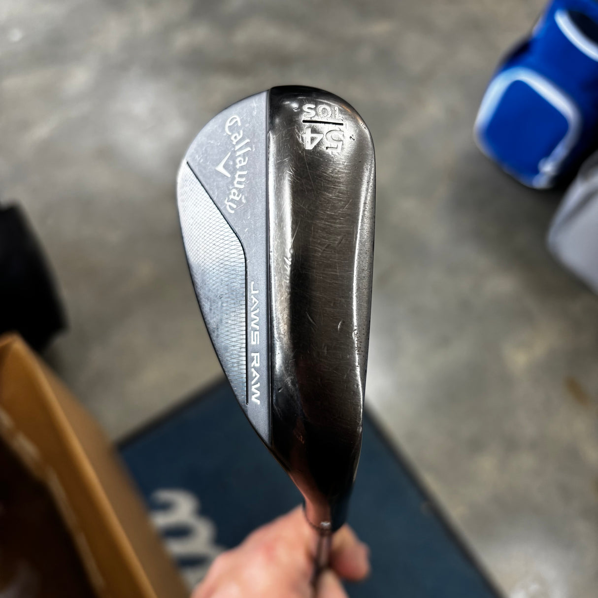 Used Callaway Jaws Raw 54° 10S Wedge