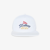 Malbon Yacht Club Snapback Hat-White