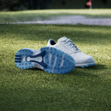 Adidas MC70 SL Golf Shoes-Dash Grey / Halo Silver / Lucid Ray Blue