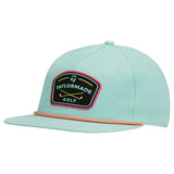 TaylorMade Daytona Rope Snapback Hat-Aqua