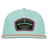 TaylorMade Daytona Rope Snapback Hat-Aqua