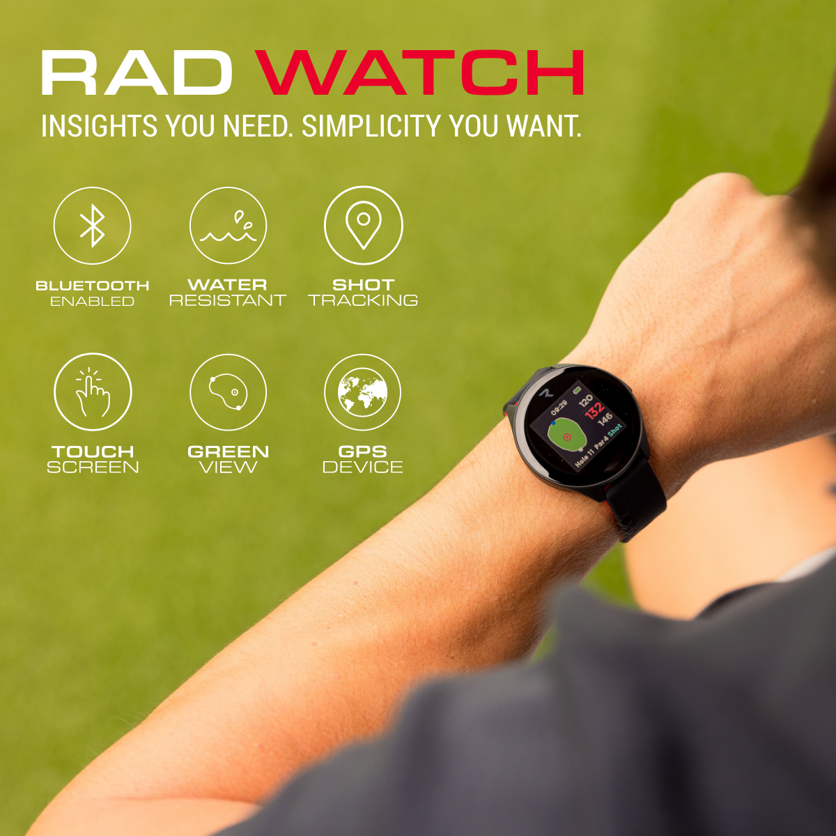 Rad Golf GPS Watch Rangefinder – Outer Banks Golf Club