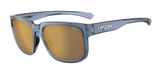 Tifosi Shumo Sunglasses-Crystal Denim Frame - Smoke Tint with Gold Mirror