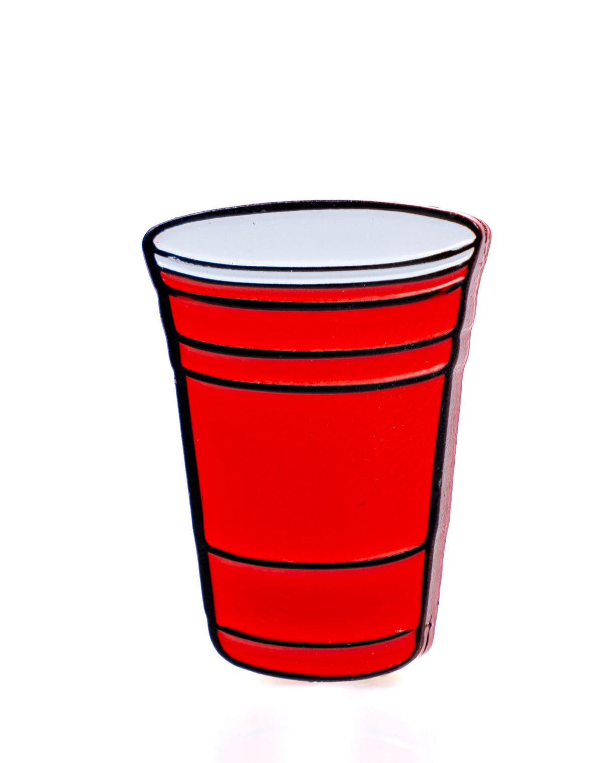 Pins and Aces Ball Mark-Red Party Cup
