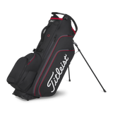 Titleist Hybrid 14 Golf Bag-Black/Black/Red