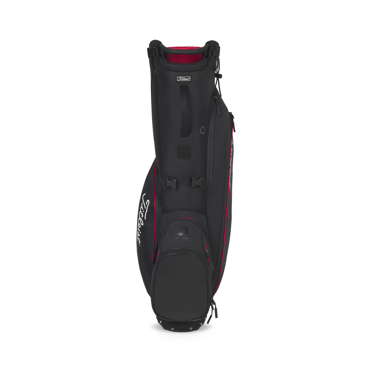 Titleist Player S4 Carbon Stand Golf Bag-Black/Red