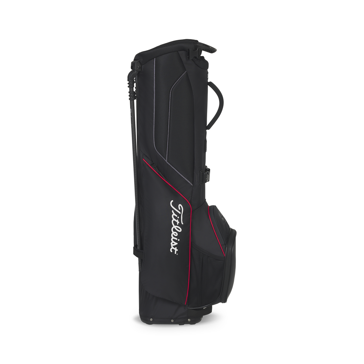Titleist Player S4 Carbon Stand Golf Bag-Black/Red