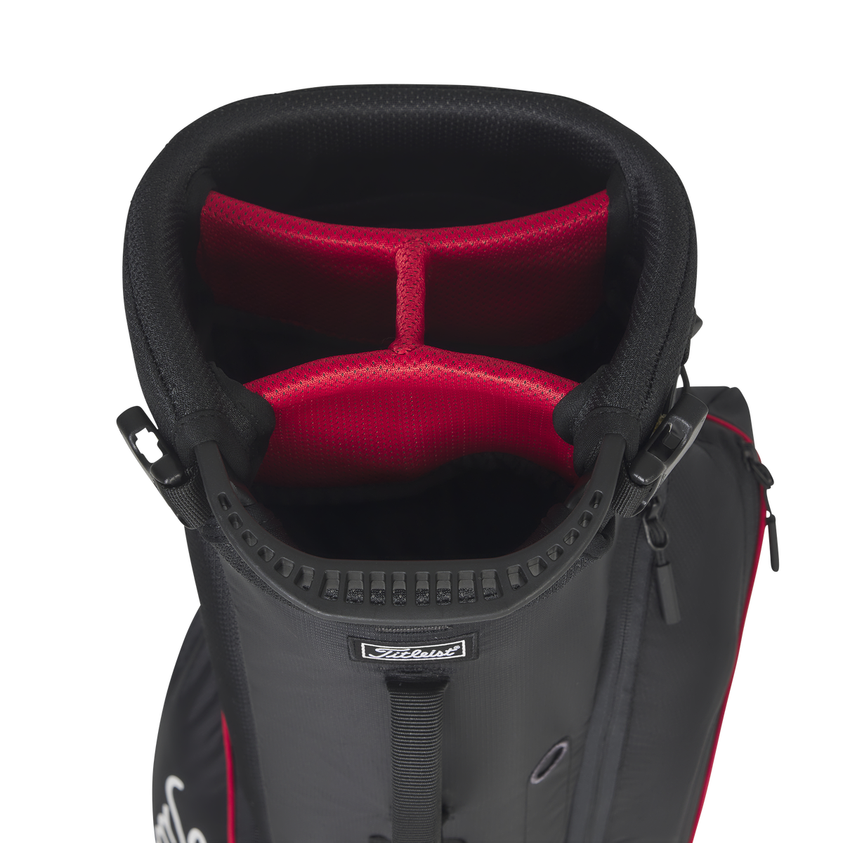 Titleist Player S4 Carbon Stand Golf Bag-Black/Red
