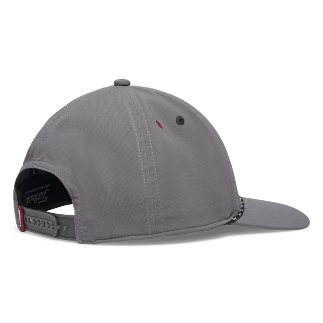 Titleist Boardwalk Rope Hat-Charcoal/Crimson