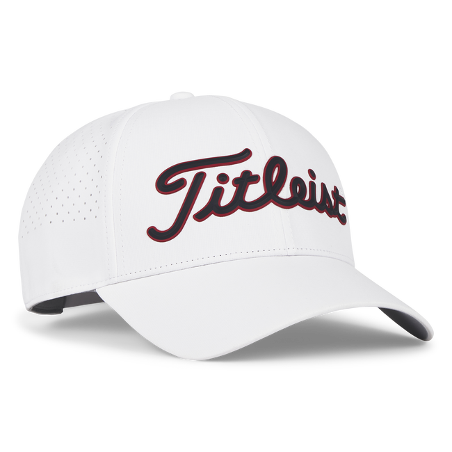 Titleist Players Tech Hat-White/Navy/Red