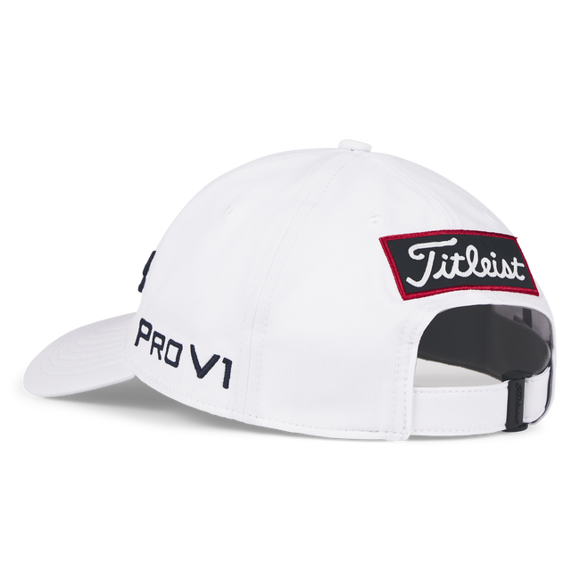 Titleist Junior Tour Performance Hat-White/Navy