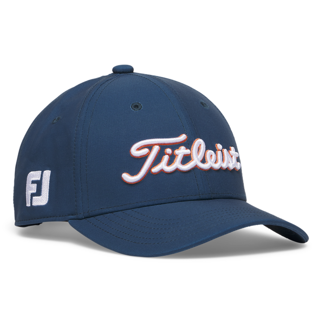 Titleist Junior Tour Performance Hat-Monterey/White/Flame