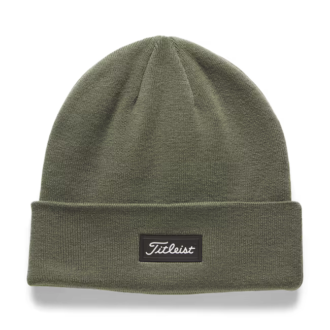 Titleist Charleston Cuff Knit Beanie-Cypress/White