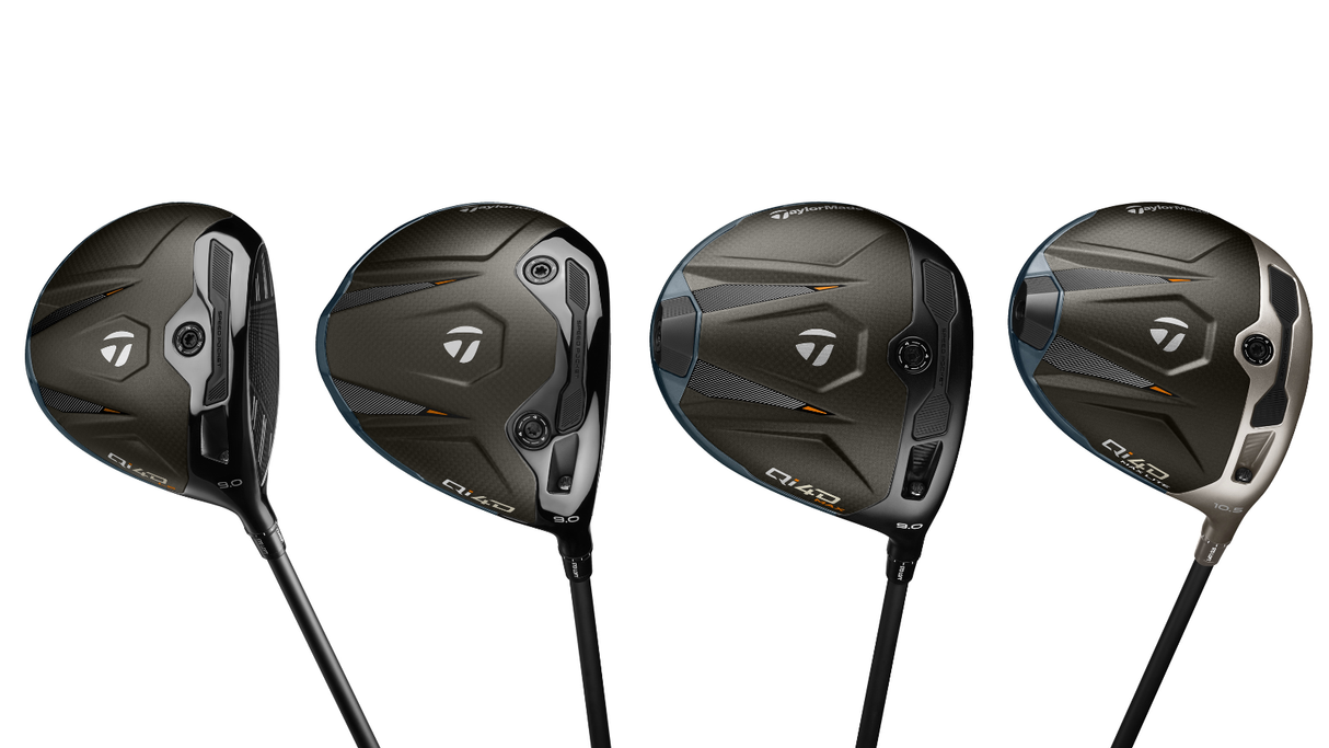 TaylorMade Qi4D golf club heads for club fitting