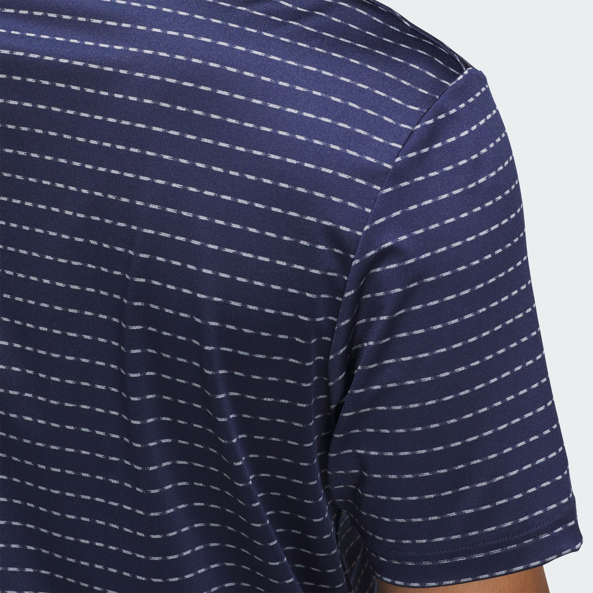 Adidas Ultimate365 Dash Stripe Polo-Collegiate Navy / White