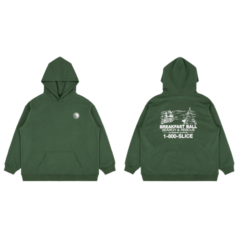 Barstool Golf Breakfast Ball Zip Performance Hoodie