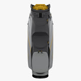 Callaway Chase 14 Cart Golf Bag-Charcoal/Silver/Goldenrod