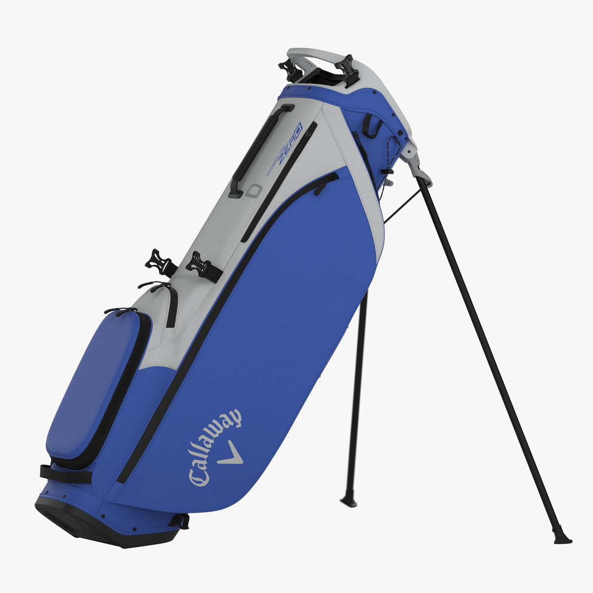 Callaway Hyperlite Zero Stand Bag-Silver/Neptune
