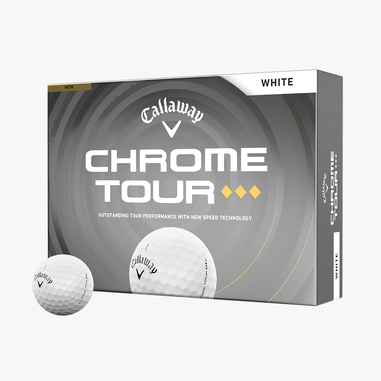 Callaway Chrome Tour TTriple Diamond Golf Balls (2026)