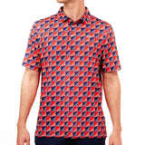 Good Good Check Me Out Polo-Red