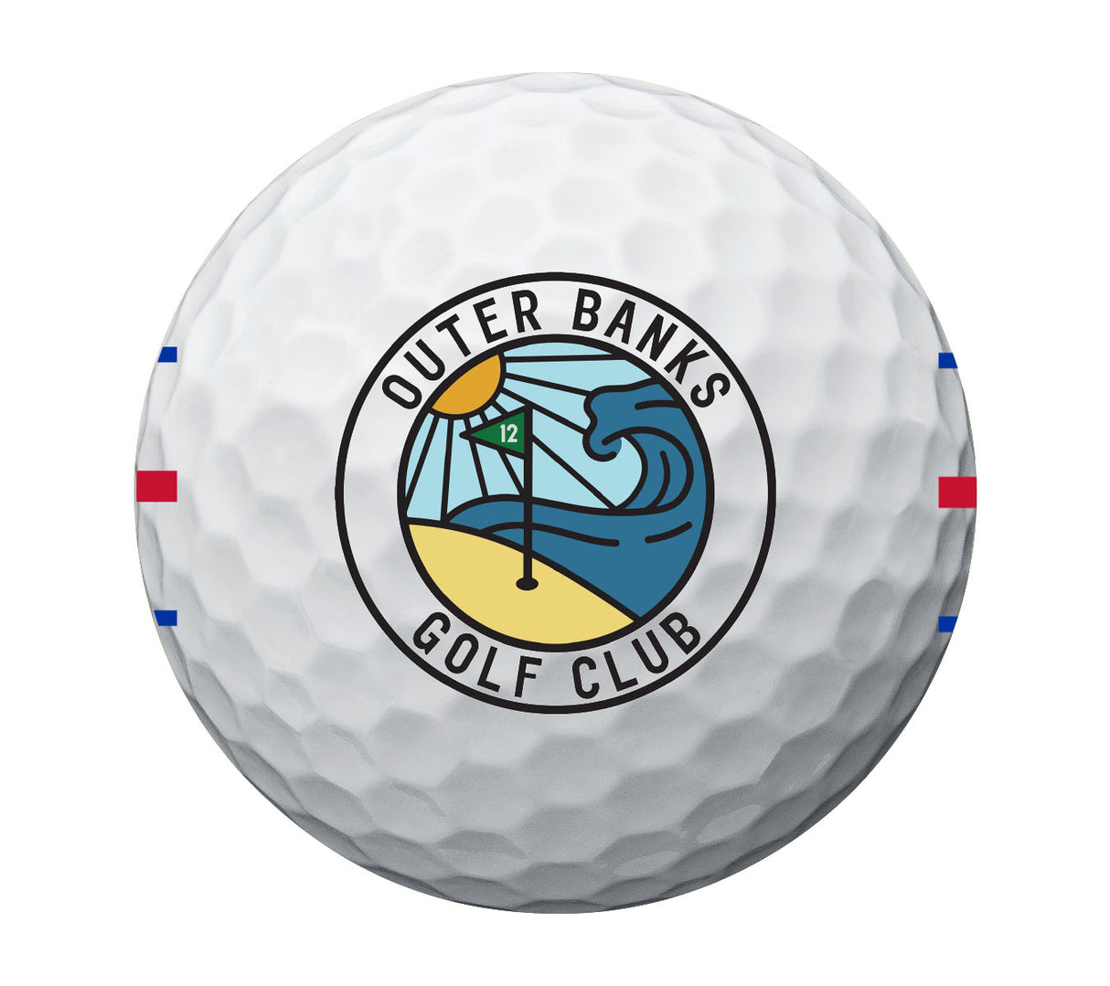 OBX Golf Club x Callaway Chrome Soft Golf Balls