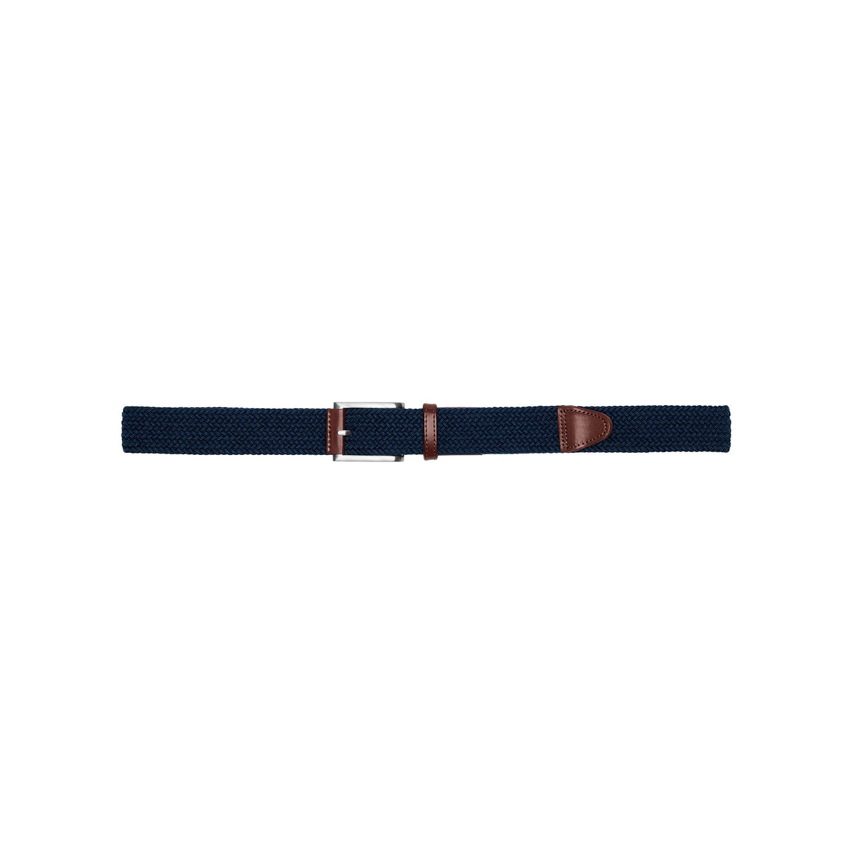 Puma Braided Weave Belt-Deep Navy