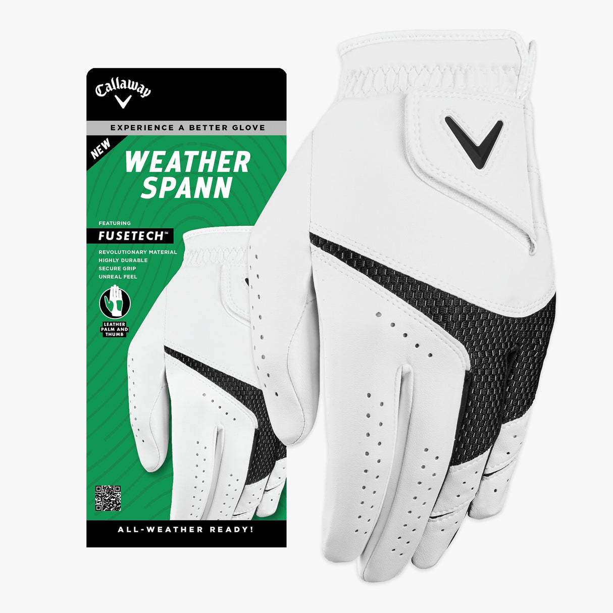 Callaway Weather Spann Golf Glove-Men's Left Hand