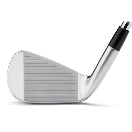 Golf club head on a white background