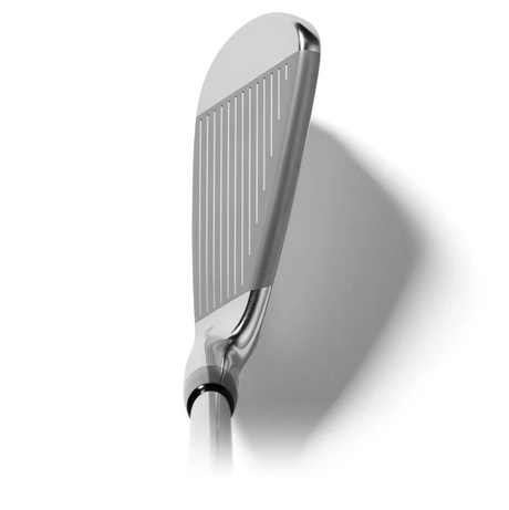 Golf club head on a white background