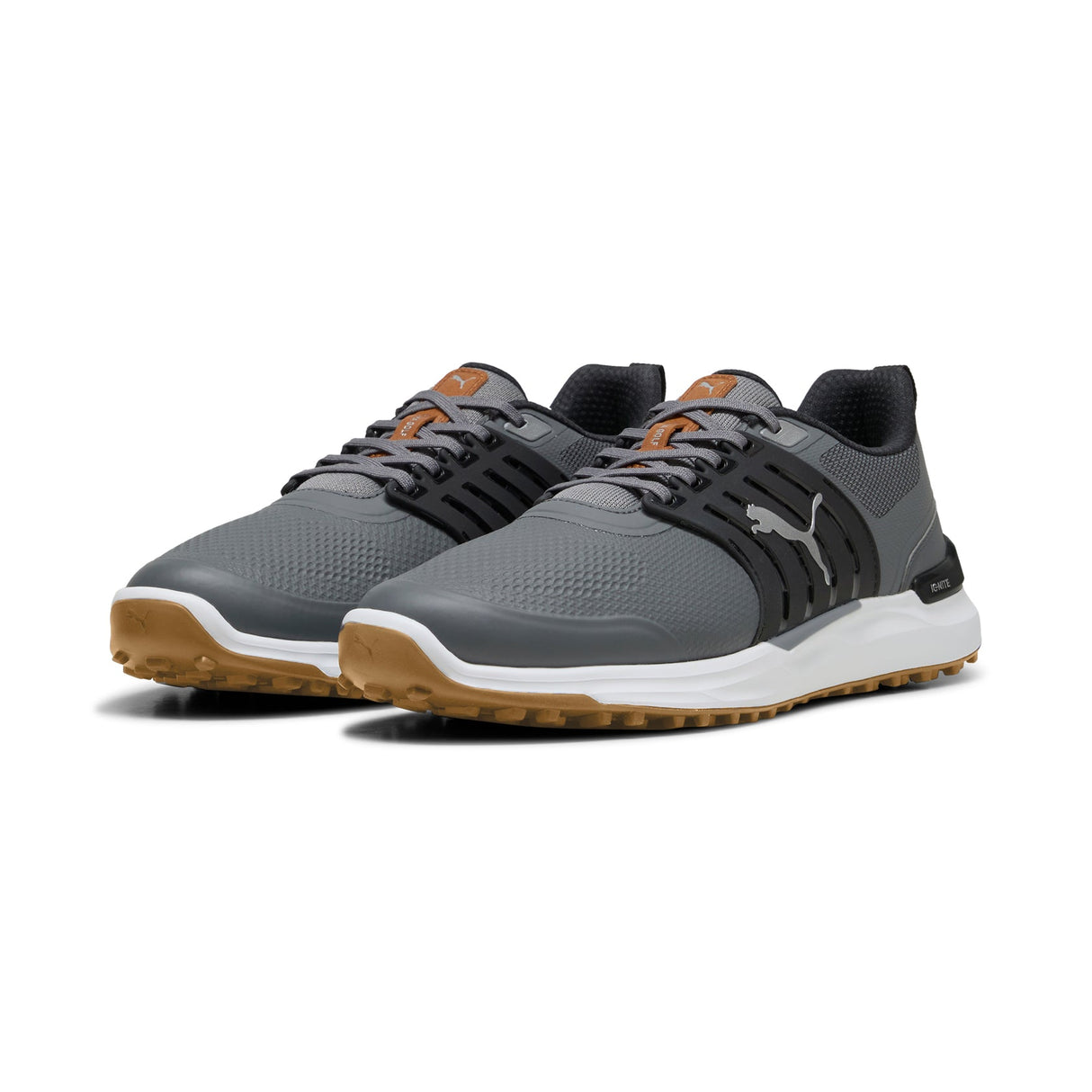 Puma Ignite Elevate 2 Golf Shoes-Slate Sky / Puma Black / Green Glare
