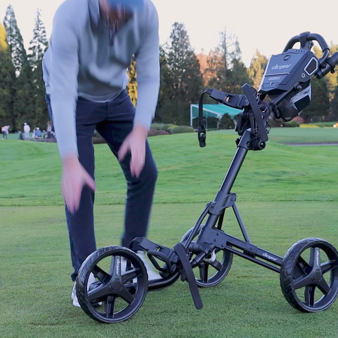 Clicgear Model 4.5 Push Cart-Black