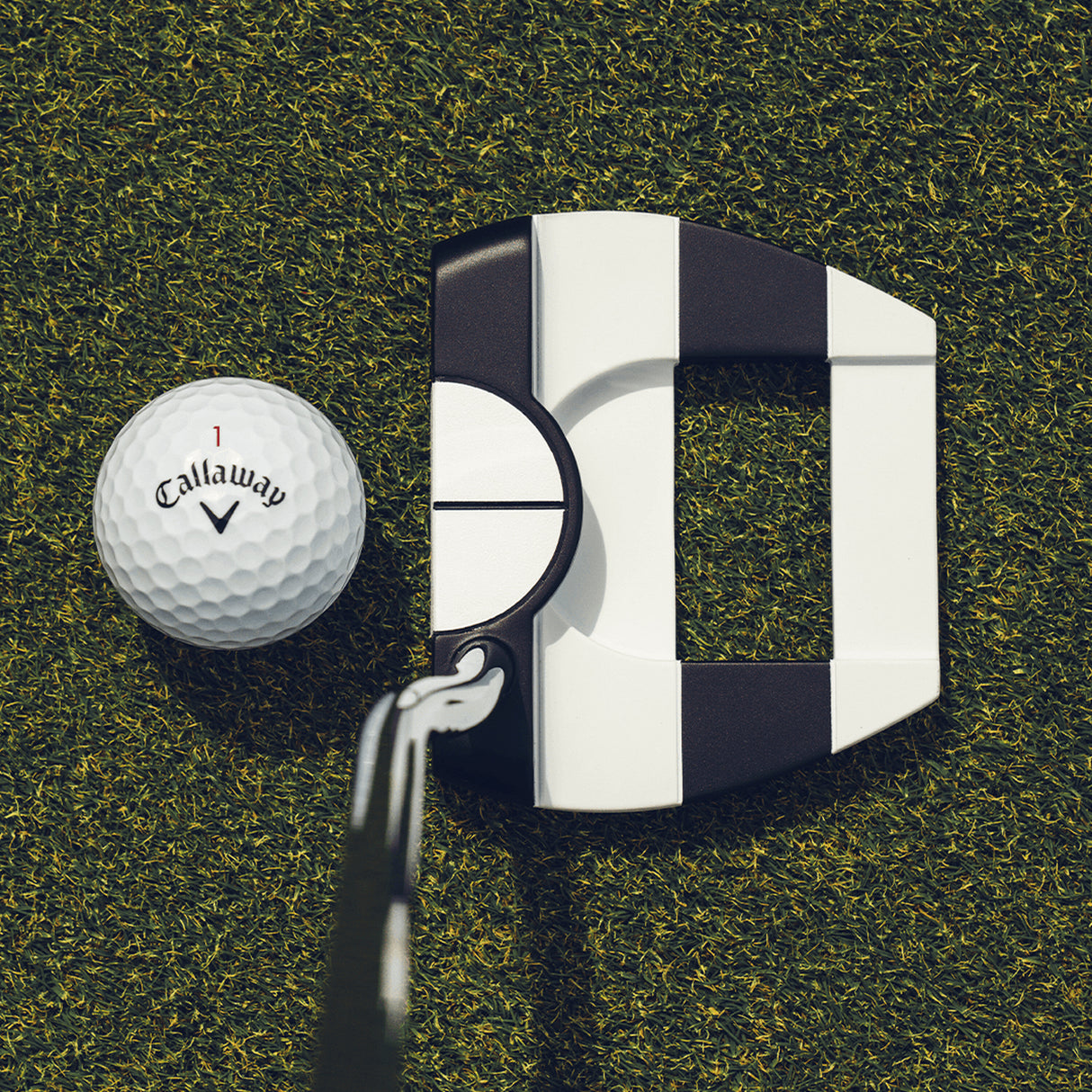 Odyssey Ai-DUAL Jailbird Mini ½ Ball Putter