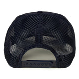 Barstool Golf Common Man Country Club Patch Trucker Hat Snapback-Navy